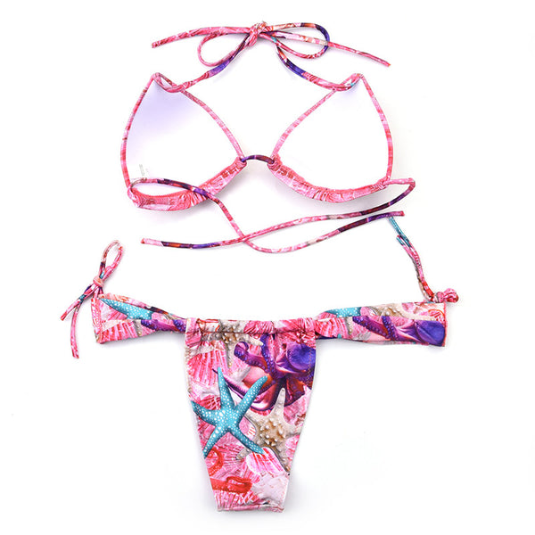 Pink Mermaid Shell Bikini