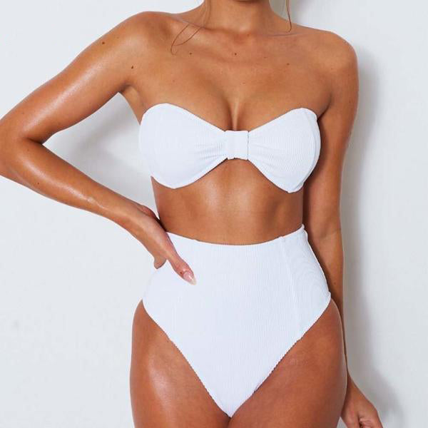 High Waisted Bow Bikini