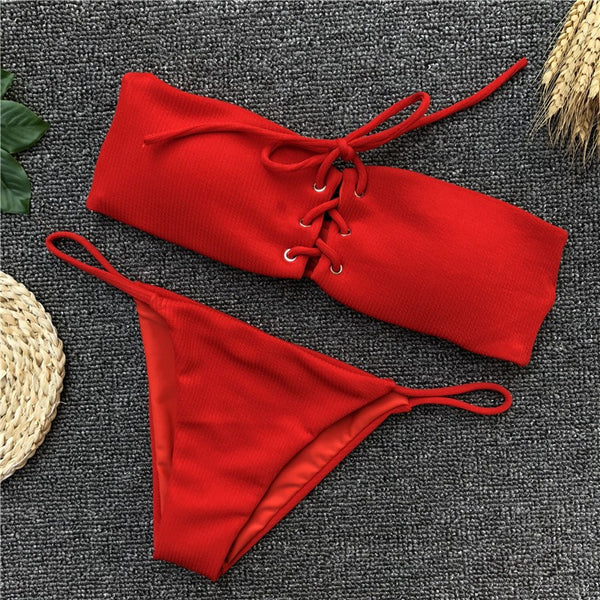 Front Tie Bikini